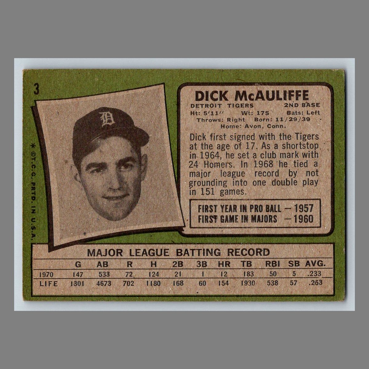 1971 Topps Baseball Cards #1 - 199 | You Pick | Complete Your Set - Picture 7 of 307