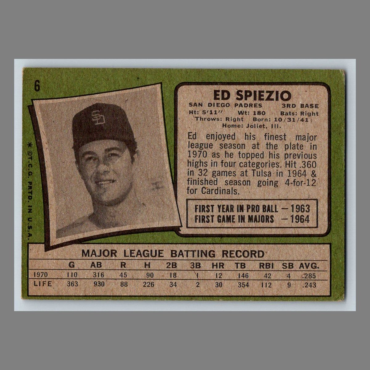 1971 Topps Baseball Cards #1 - 199 | You Pick | Complete Your Set - Picture 11 of 307