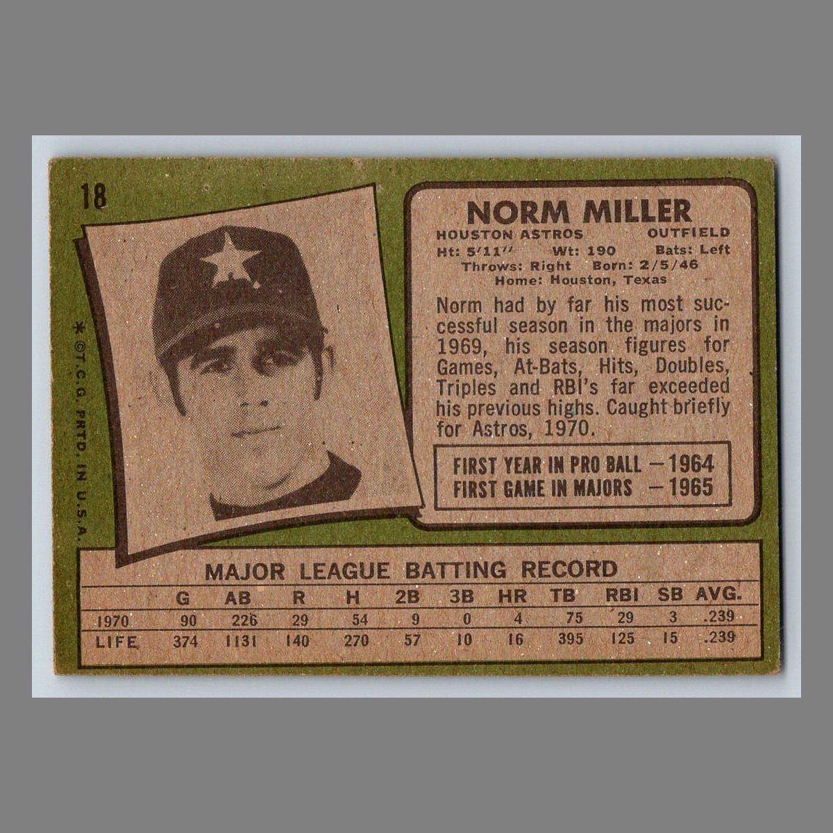 1971 Topps Baseball Cards #1 - 199 | You Pick | Complete Your Set - Picture 29 of 307