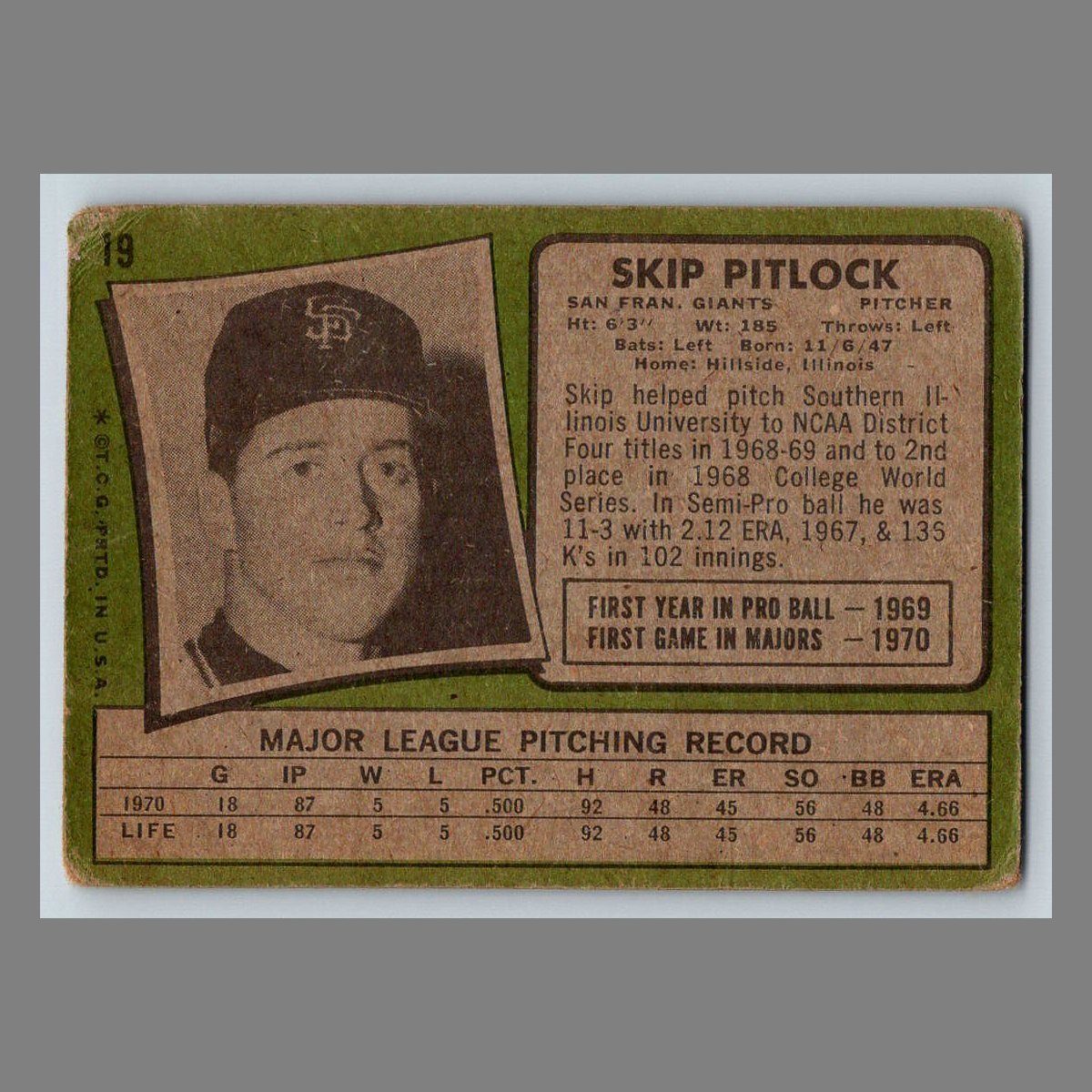 1971 Topps Baseball Cards #1 - 199 | You Pick | Complete Your Set - Picture 31 of 307