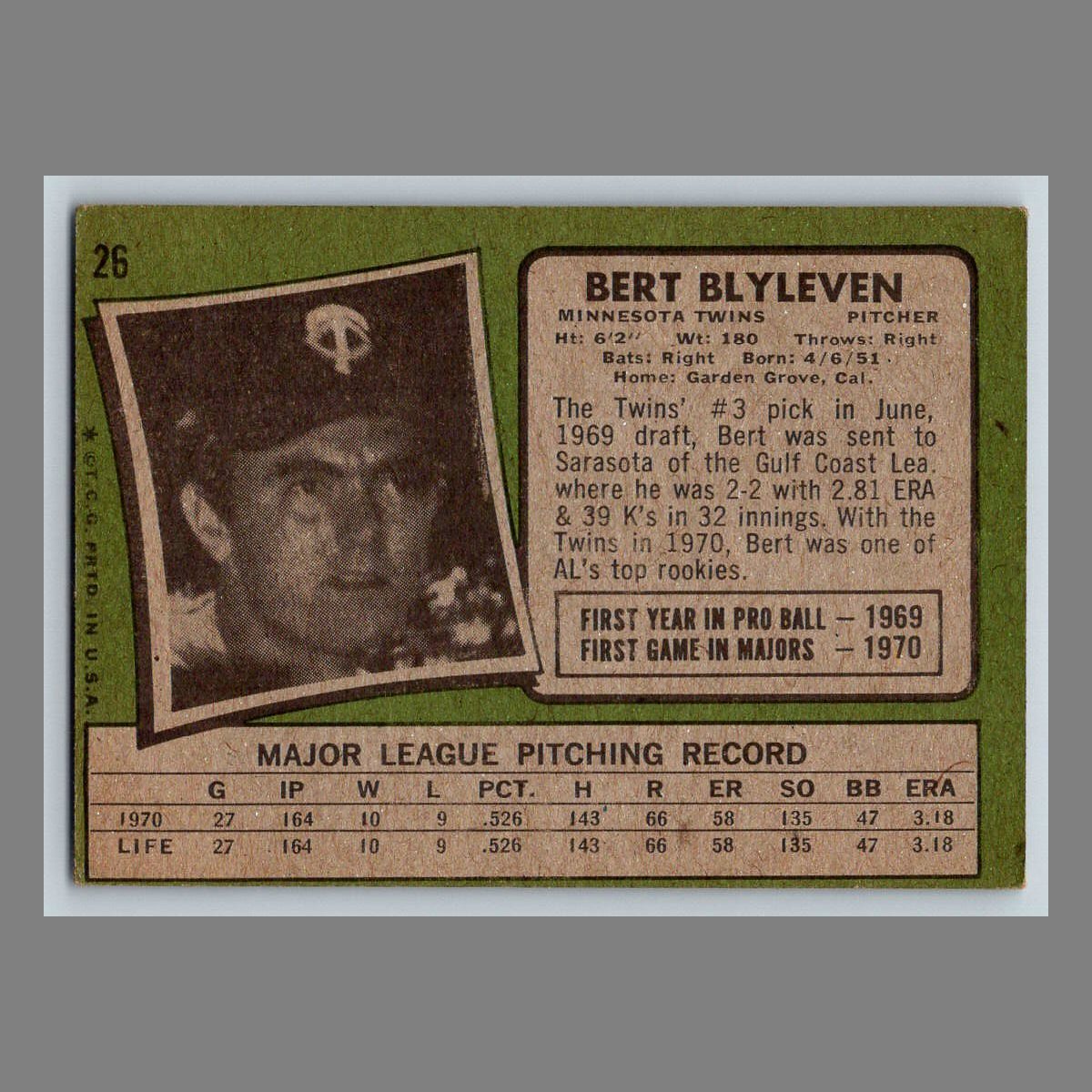 1971 Topps Baseball Cards #1 - 199 | You Pick | Complete Your Set - Picture 43 of 307
