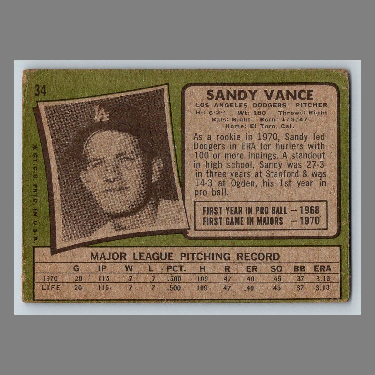 1971 Topps Baseball Cards #1 - 199 | You Pick | Complete Your Set - Picture 57 of 307