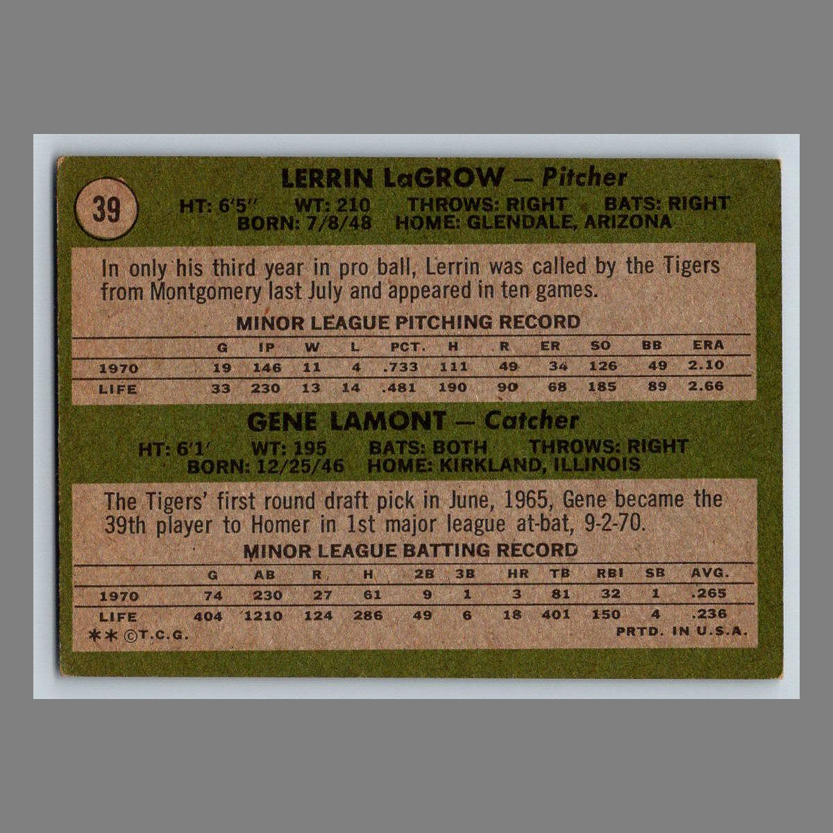 1971 Topps Baseball Cards #1 - 199 | You Pick | Complete Your Set - Picture 65 of 307