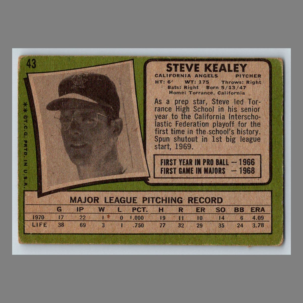 1971 Topps Baseball Cards #1 - 199 | You Pick | Complete Your Set - Picture 67 of 307