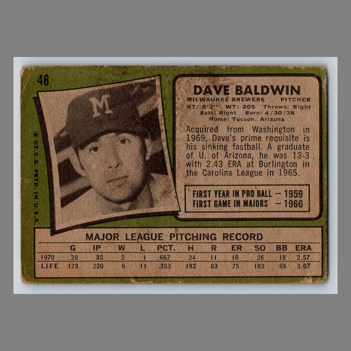 1971 Topps Baseball Cards #1 - 199 | You Pick | Complete Your Set - Picture 73 of 307