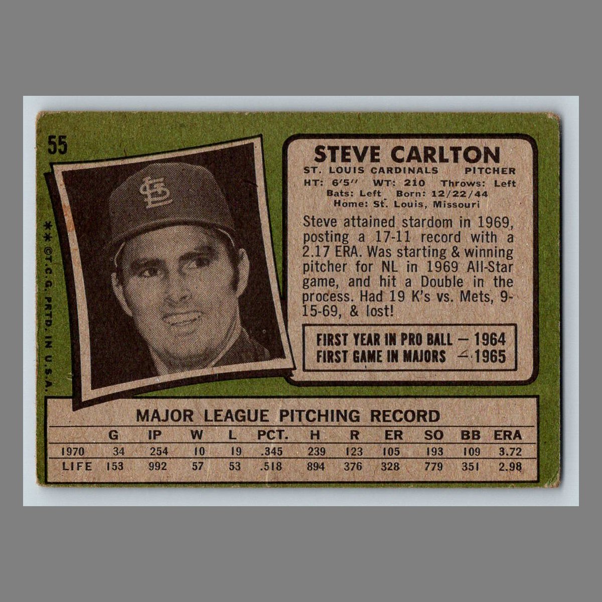 1971 Topps Baseball Cards #1 - 199 | You Pick | Complete Your Set - Picture 77 of 307