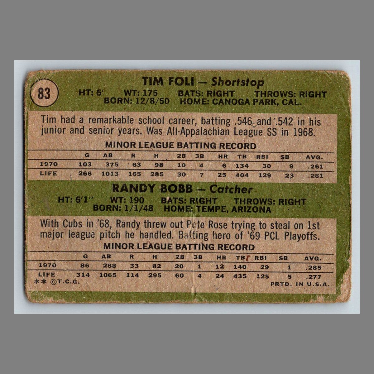 1971 Topps Baseball Cards #1 - 199 | You Pick | Complete Your Set - Picture 131 of 307