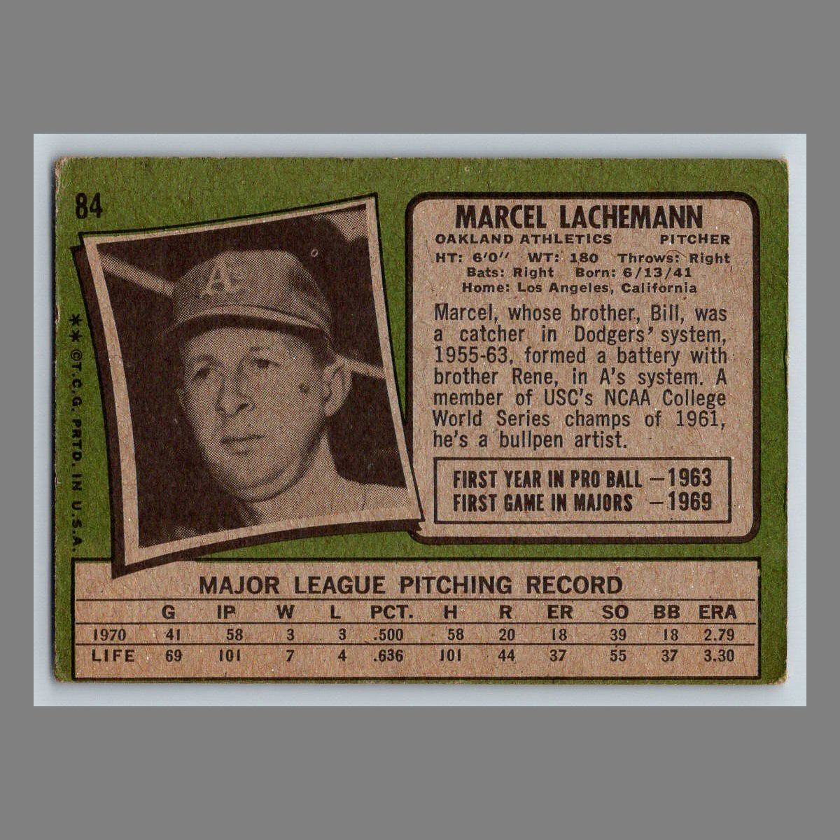 1971 Topps Baseball Cards #1 - 199 | You Pick | Complete Your Set - Picture 133 of 307