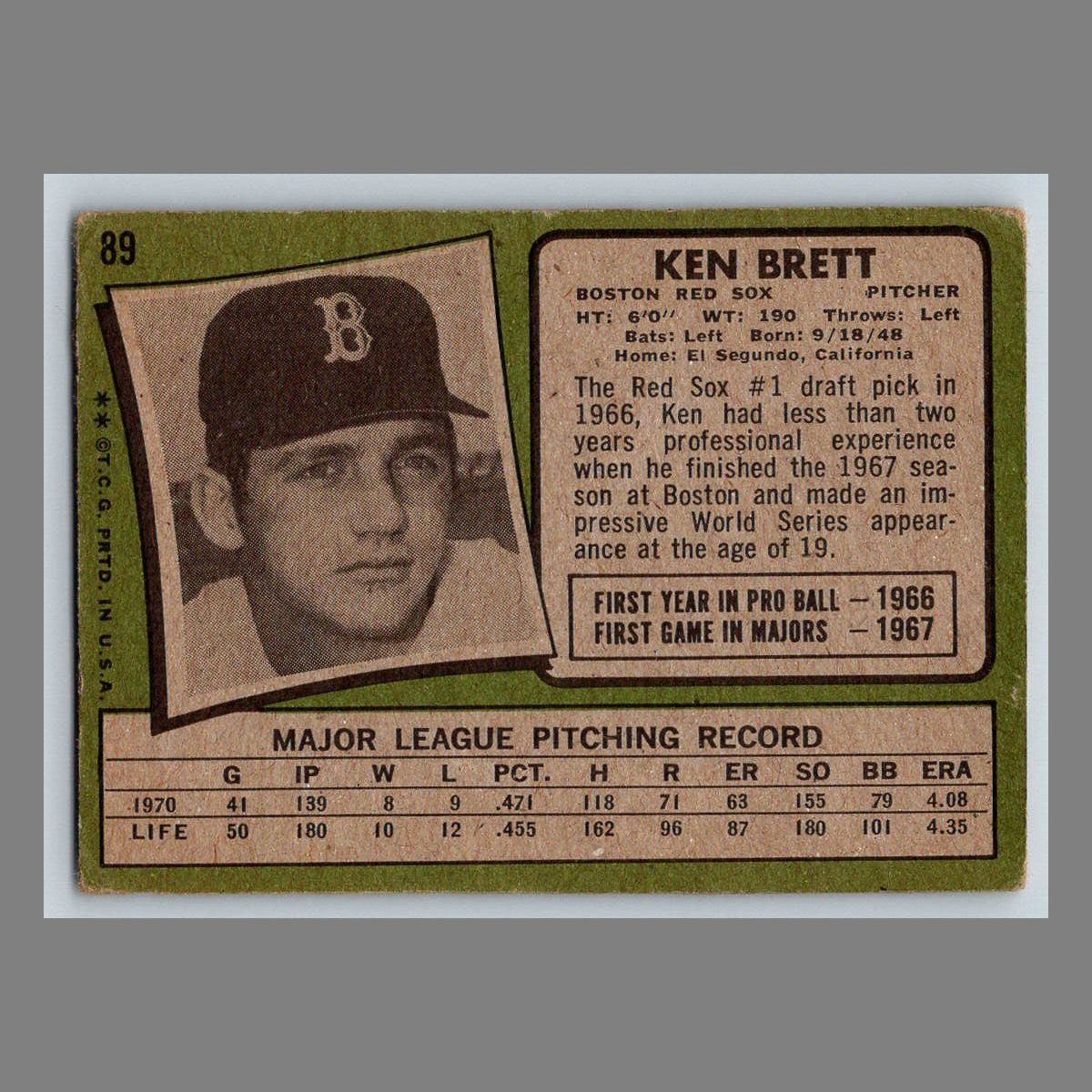 1971 Topps Baseball Cards #1 - 199 | You Pick | Complete Your Set - Picture 141 of 307