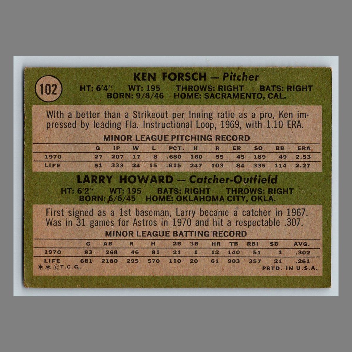 1971 Topps Baseball Cards #1 - 199 | You Pick | Complete Your Set - Picture 159 of 307