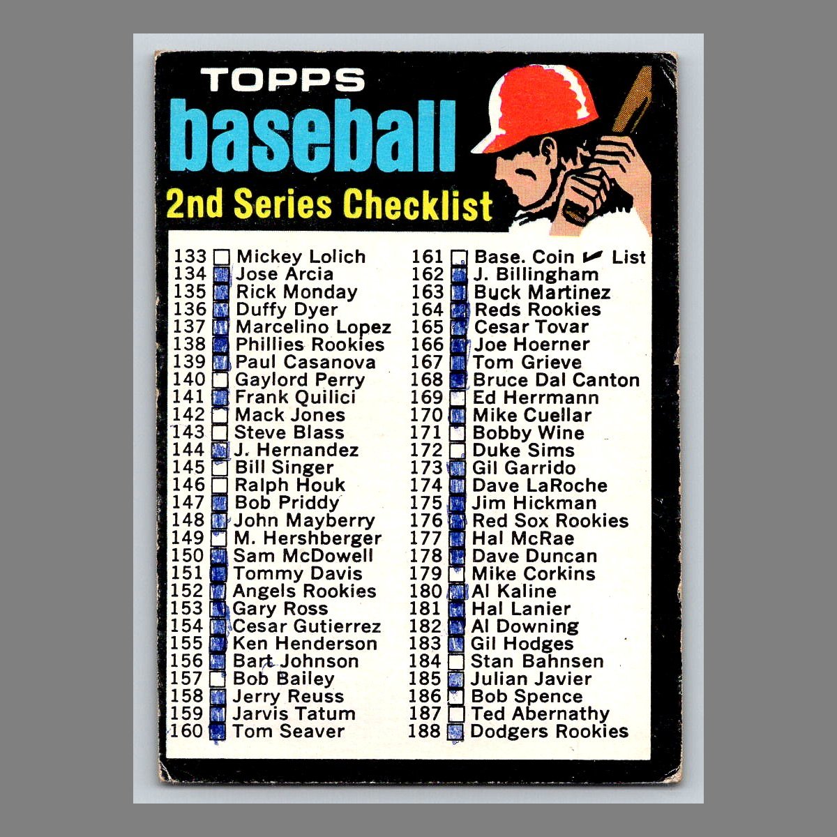 1971 Topps Baseball Cards #1 - 199 | You Pick | Complete Your Set - Picture 196 of 307