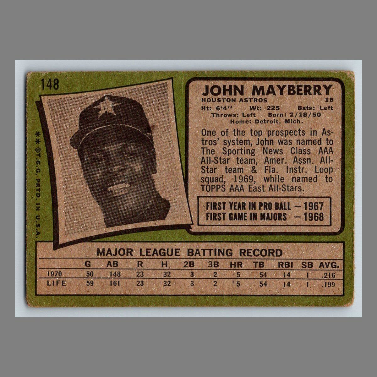 1971 Topps Baseball Cards #1 - 199 | You Pick | Complete Your Set - Picture 233 of 307