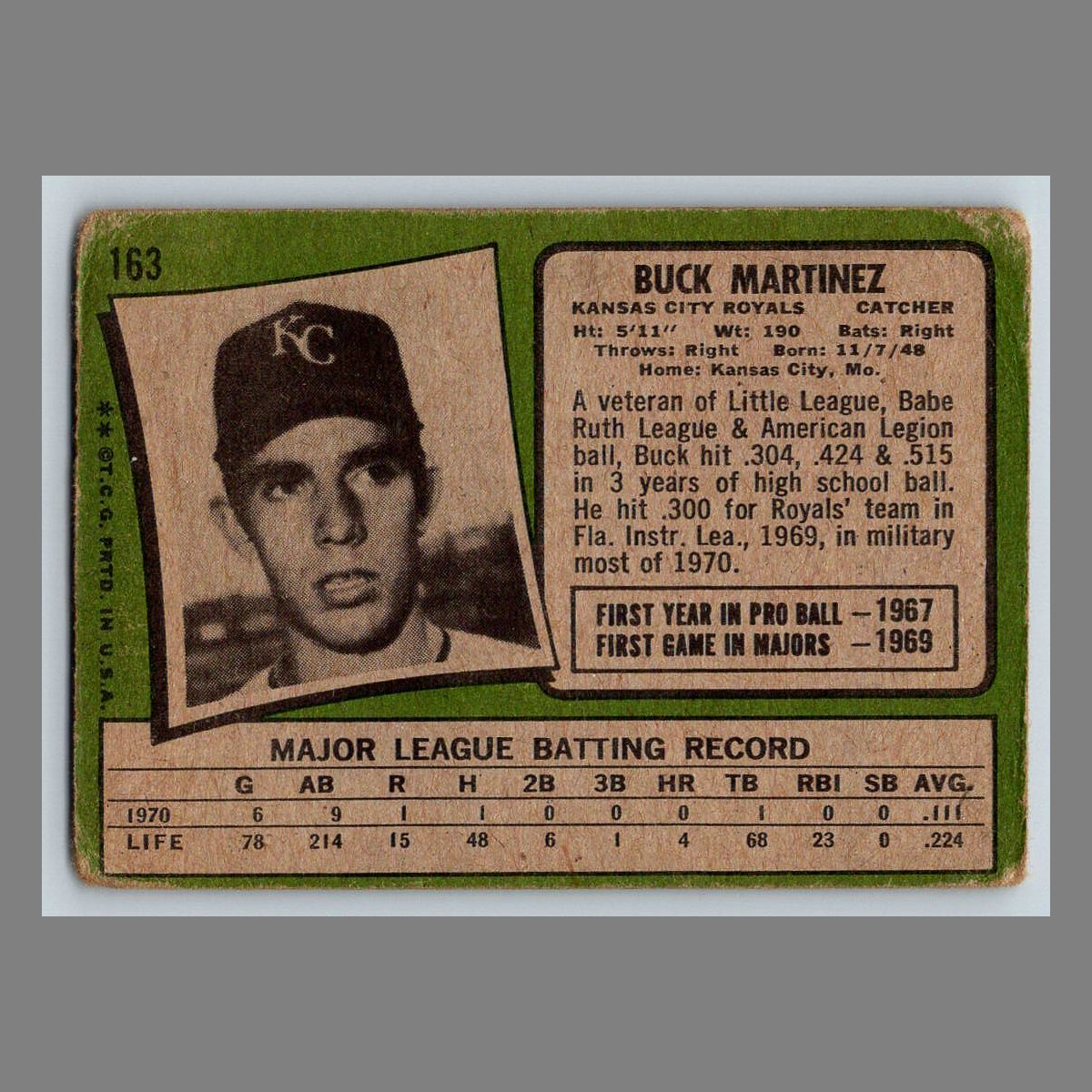 1971 Topps Baseball Cards #1 - 199 | You Pick | Complete Your Set - Picture 257 of 307