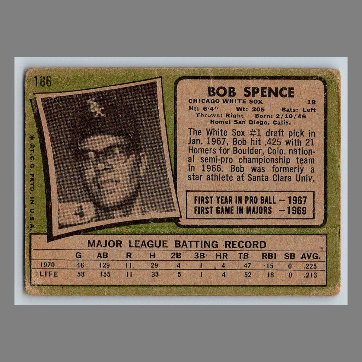 1971 Topps Baseball Cards #1 - 199 | You Pick | Complete Your Set - Picture 293 of 307