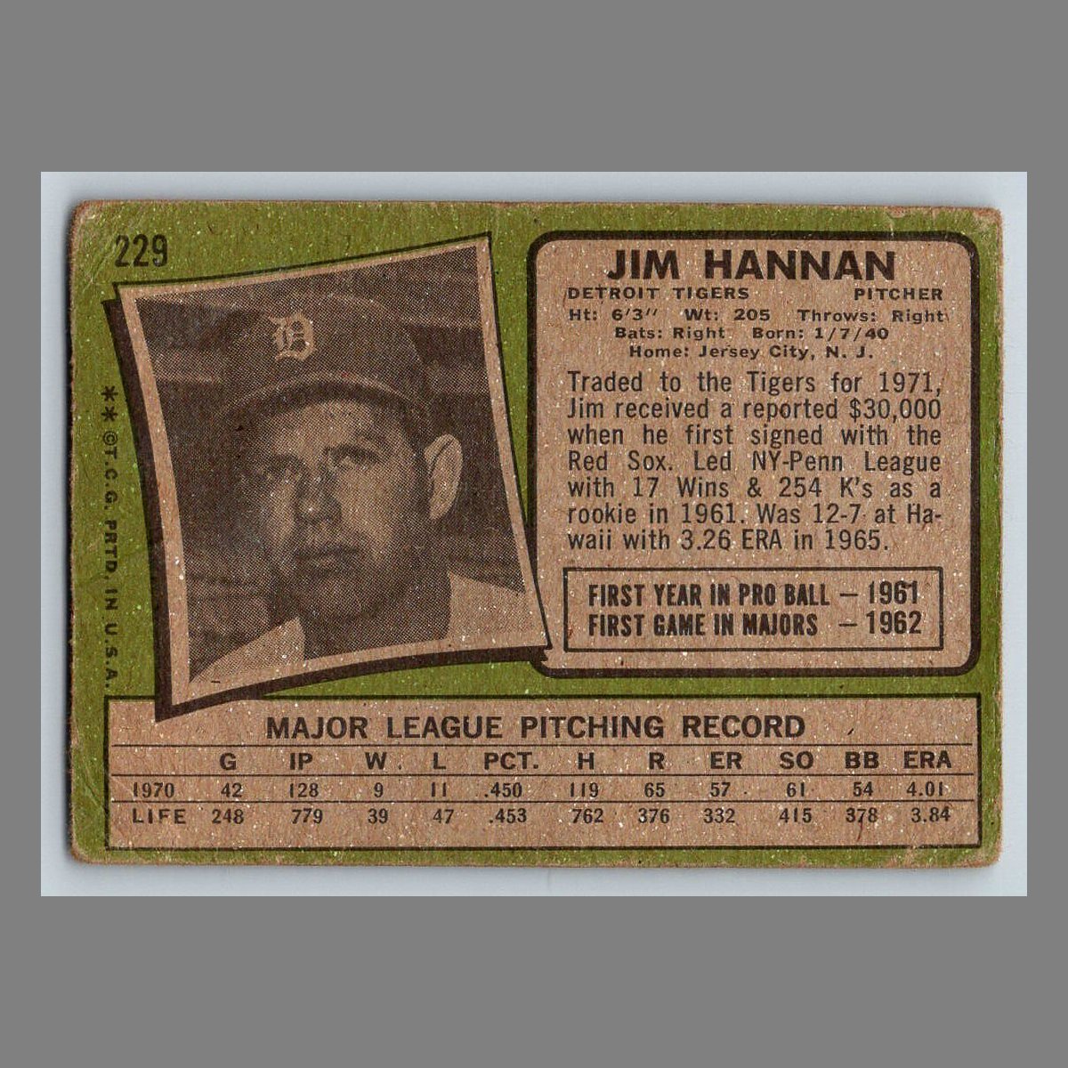 1971 Topps Baseball Cards #200 - 399 | You Pick | Complete Your Set - Picture 45 of 239