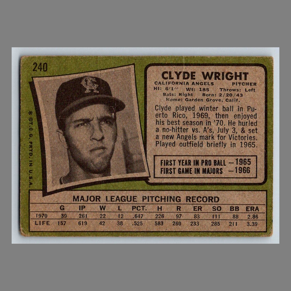 1971 Topps Baseball Cards #200 - 399 | You Pick | Complete Your Set - Picture 61 of 239