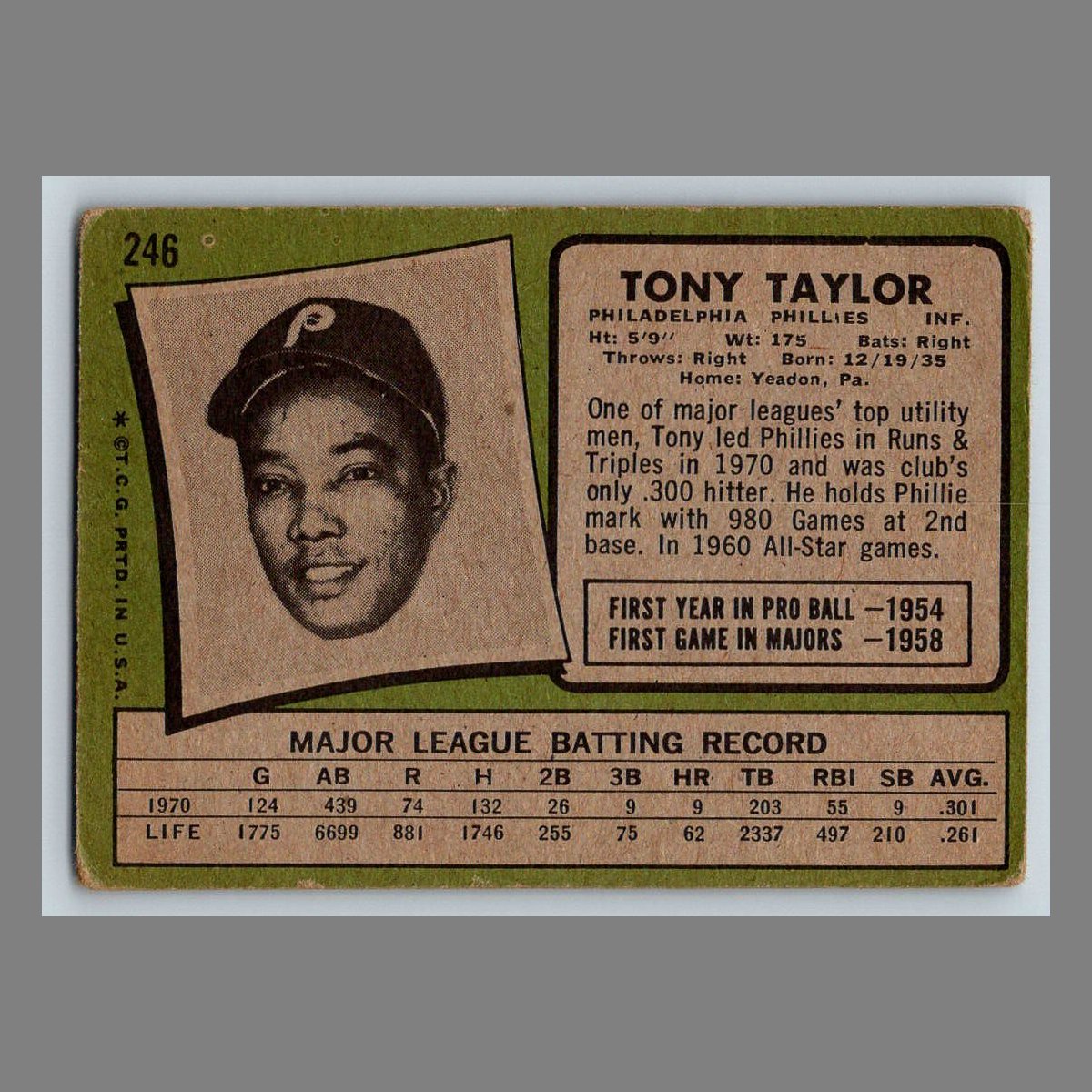 1971 Topps Baseball Cards #200 - 399 | You Pick | Complete Your Set - Picture 71 of 239