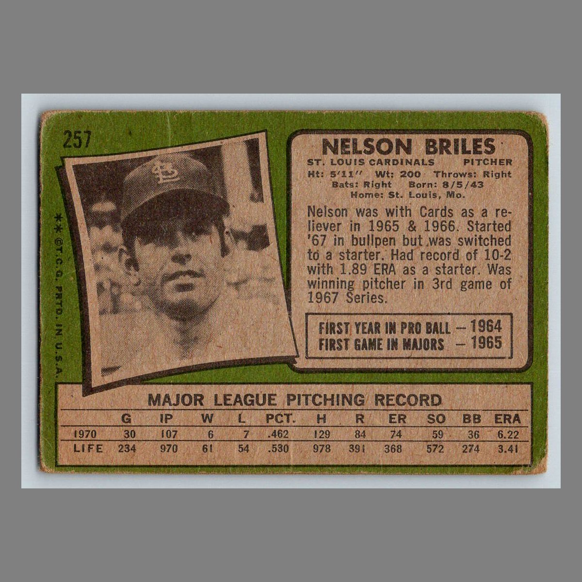 1971 Topps Baseball Cards #200 - 399 | You Pick | Complete Your Set - Picture 87 of 239