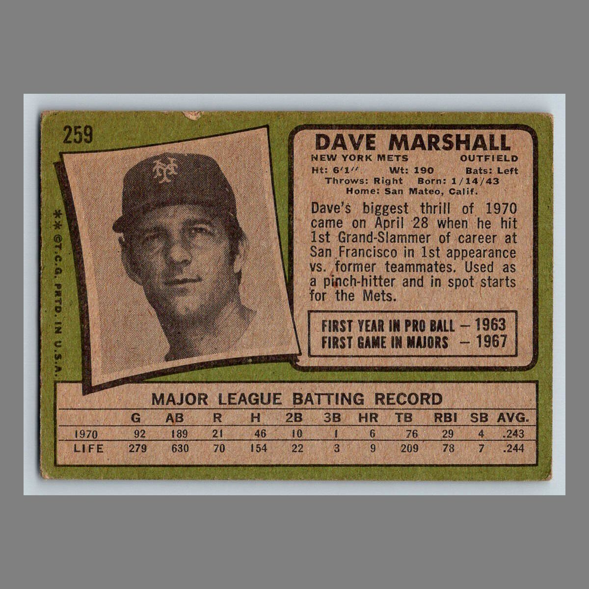 1971 Topps Baseball Cards #200 - 399 | You Pick | Complete Your Set - Picture 91 of 239