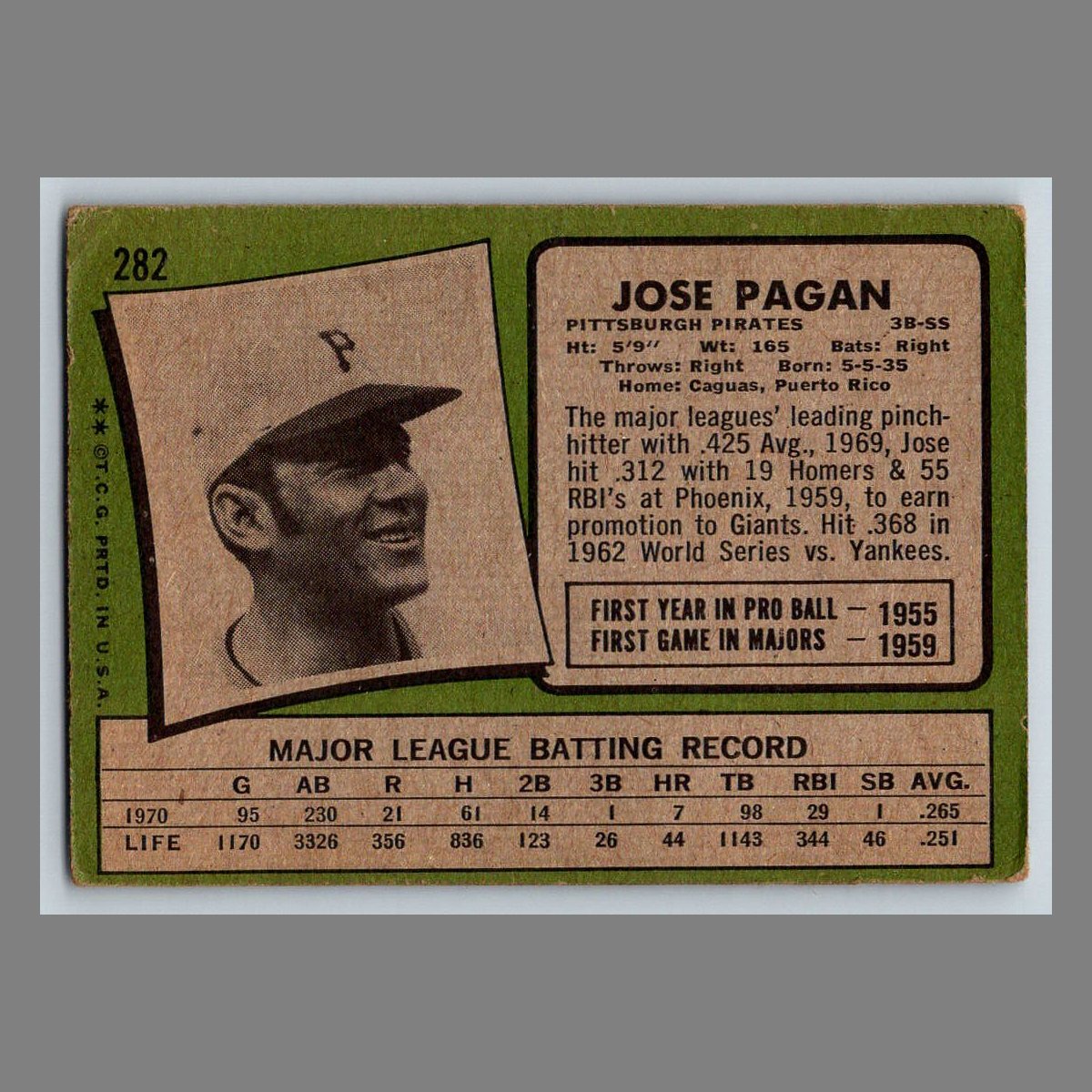 1971 Topps Baseball Cards #200 - 399 | You Pick | Complete Your Set - Picture 115 of 239