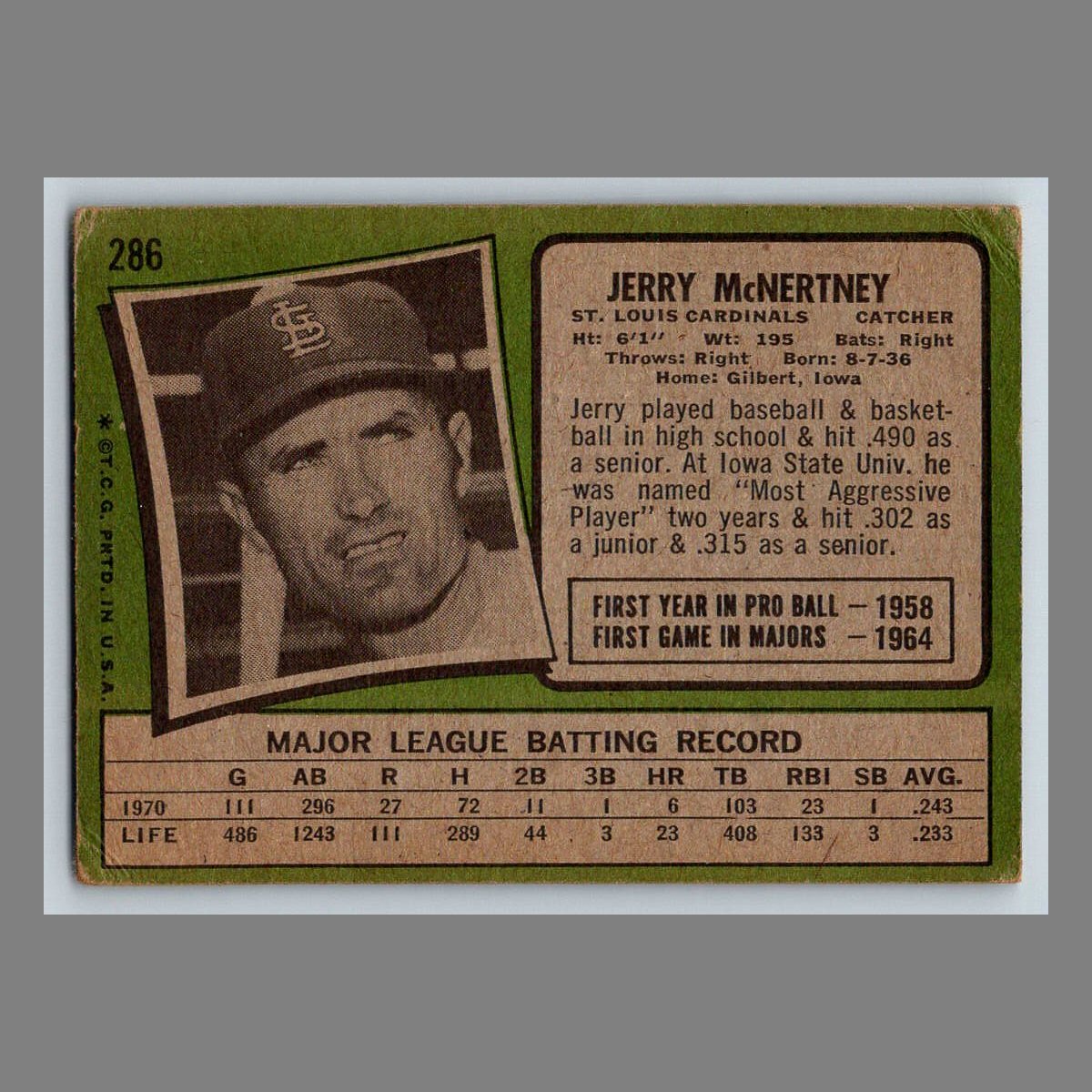 1971 Topps Baseball Cards #200 - 399 | You Pick | Complete Your Set - Picture 121 of 239