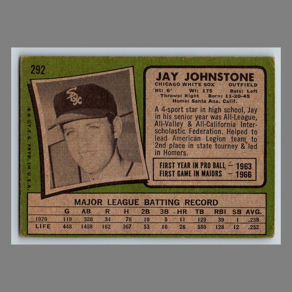 1971 Topps Baseball Cards #200 - 399 | You Pick | Complete Your Set - Picture 131 of 239