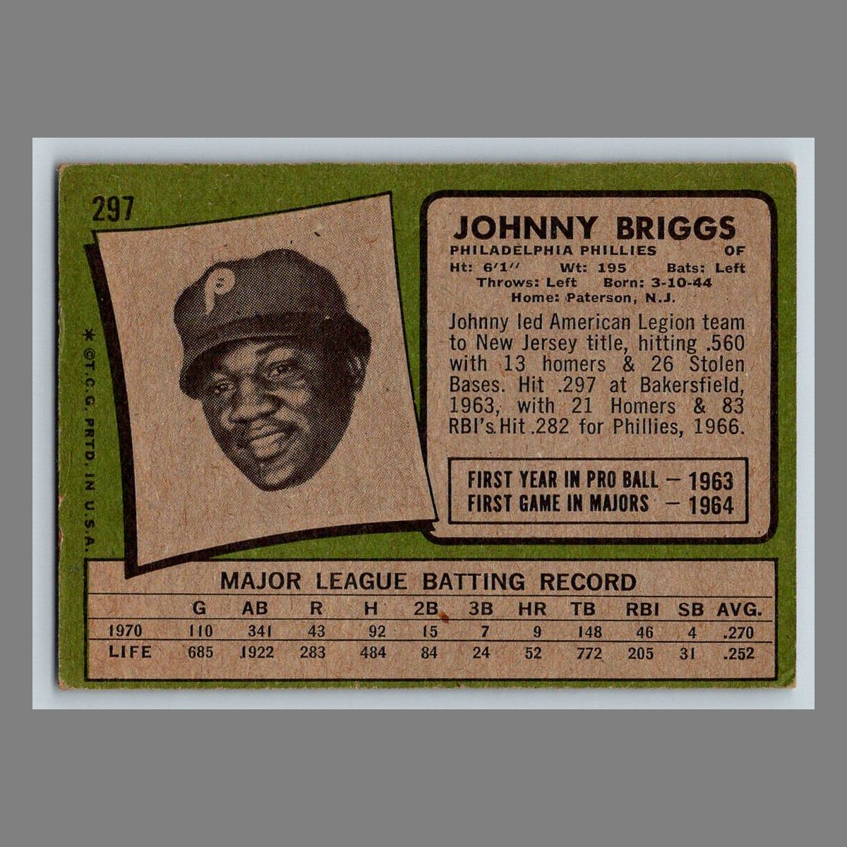 1971 Topps Baseball Cards #200 - 399 | You Pick | Complete Your Set - Picture 135 of 239