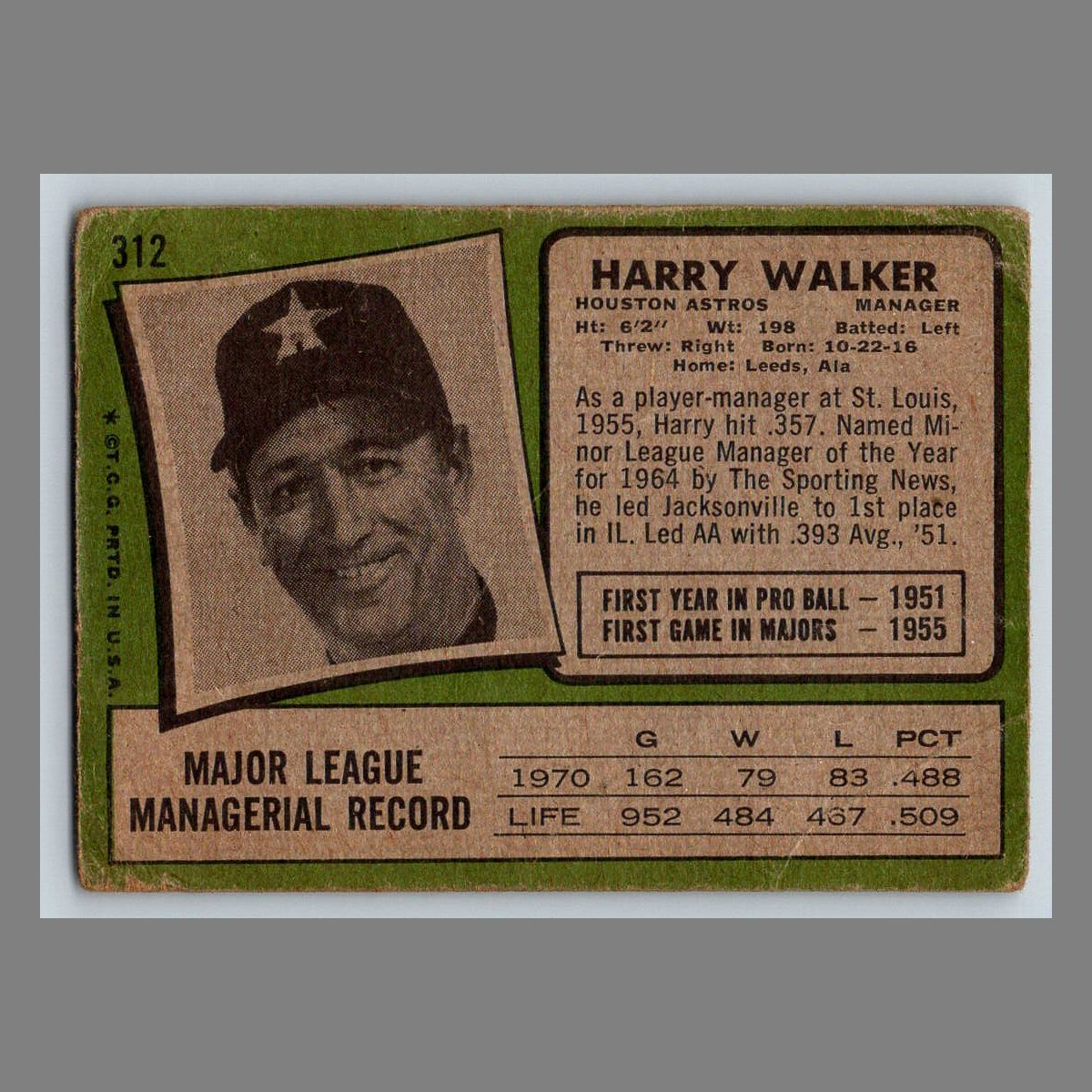 1971 Topps Baseball Cards #200 - 399 | You Pick | Complete Your Set - Picture 157 of 239