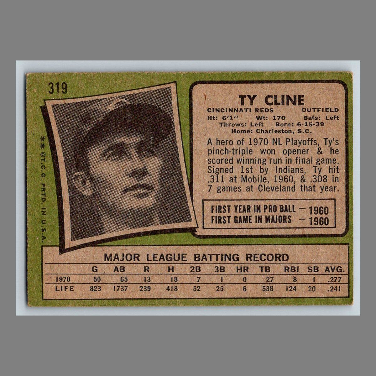 1971 Topps Baseball Cards #200 - 399 | You Pick | Complete Your Set - Picture 169 of 239
