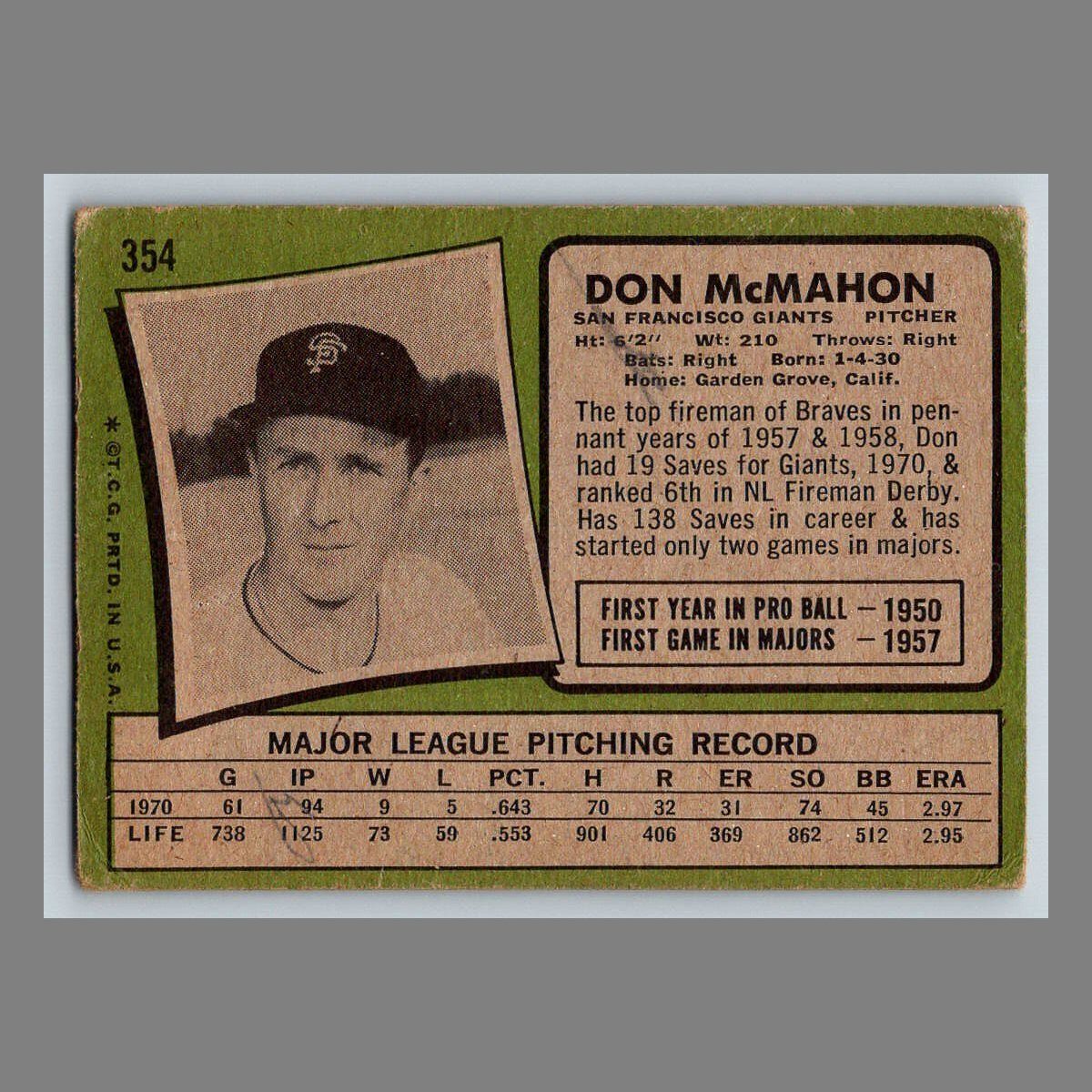 1971 Topps Baseball Cards #200 - 399 | You Pick | Complete Your Set - Picture 199 of 239