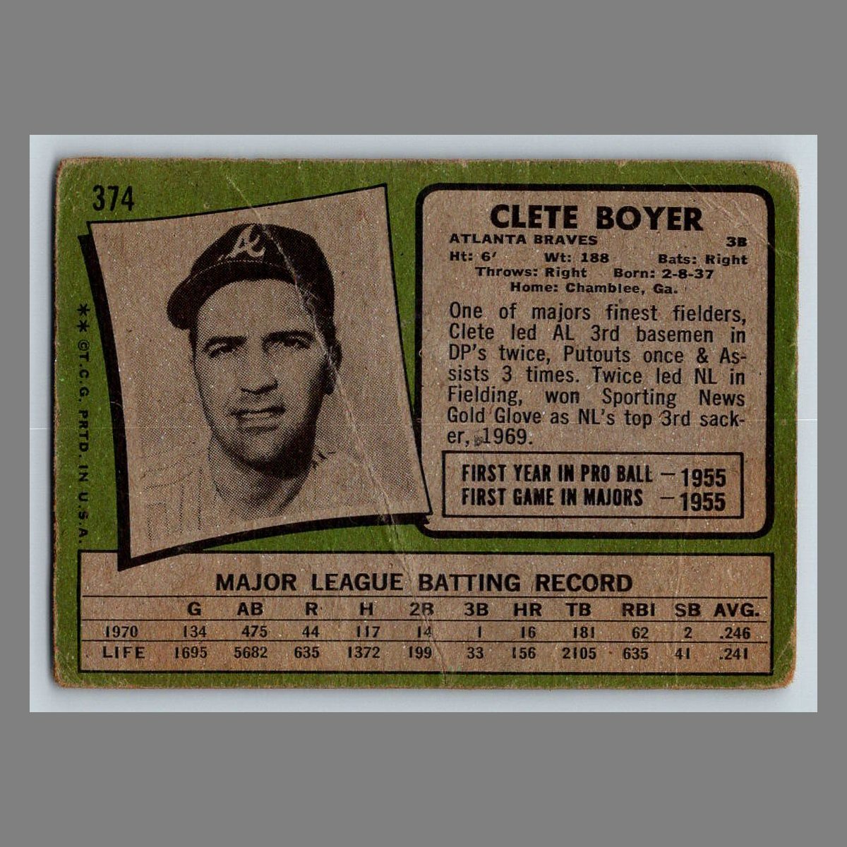 1971 Topps Baseball Cards #200 - 399 | You Pick | Complete Your Set - Picture 225 of 239