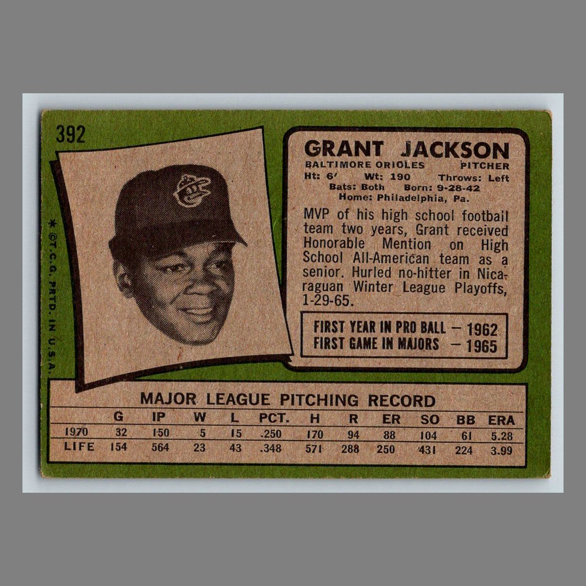 1971 Topps Baseball Cards #200 - 399 | You Pick | Complete Your Set - Picture 235 of 239