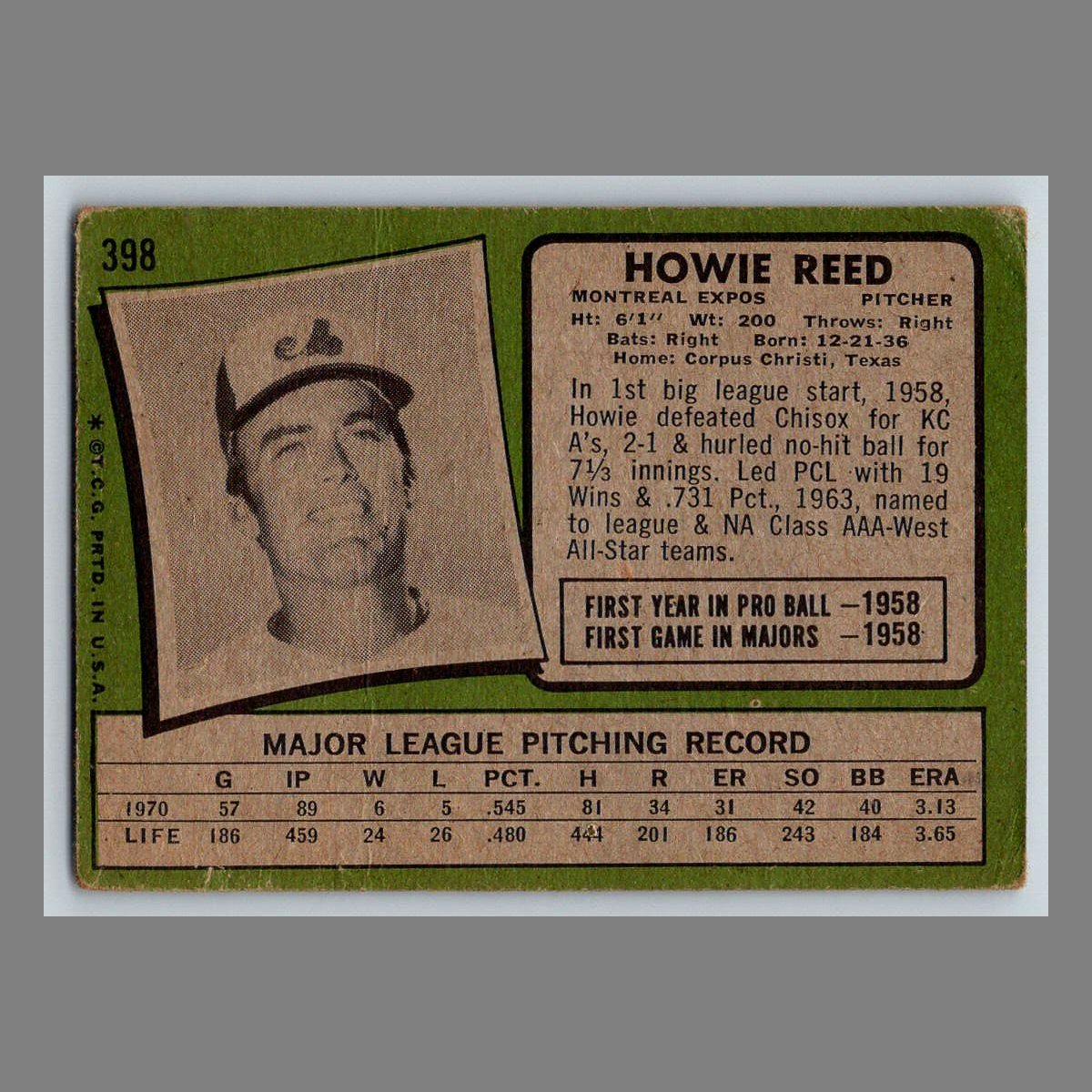 1971 Topps Baseball Cards #200 - 399 | You Pick | Complete Your Set - Picture 239 of 239