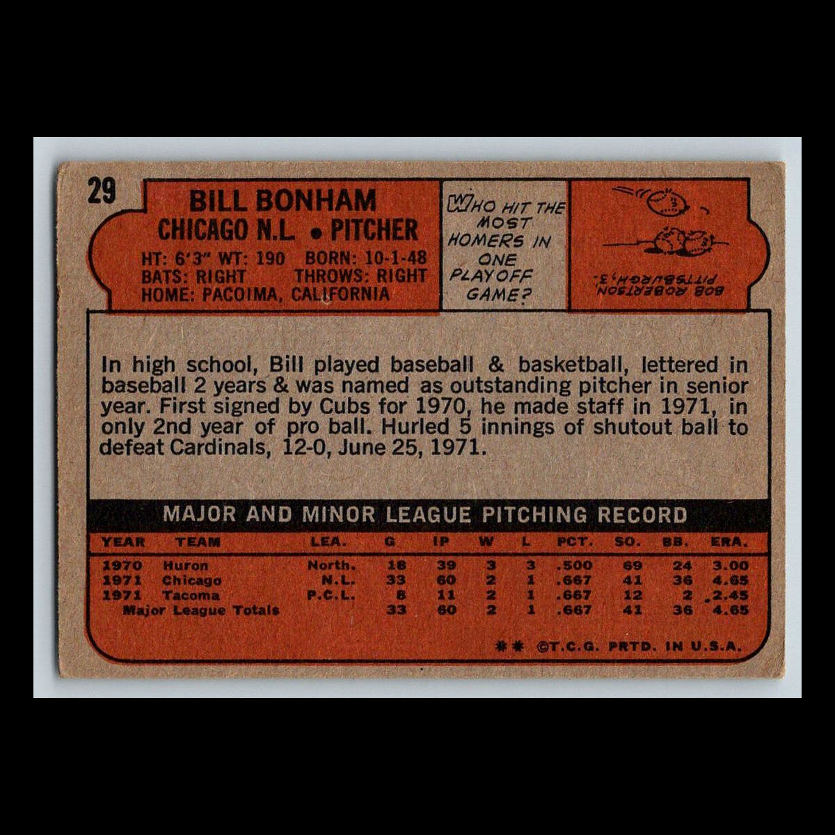 1972 Topps Baseball Cards #1 - 200 | You Pick | Complete Your Set - Picture 35 of 153