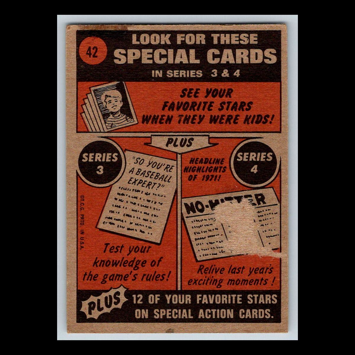 1972 Topps Baseball Cards #1 - 200 | You Pick | Complete Your Set - Picture 61 of 153