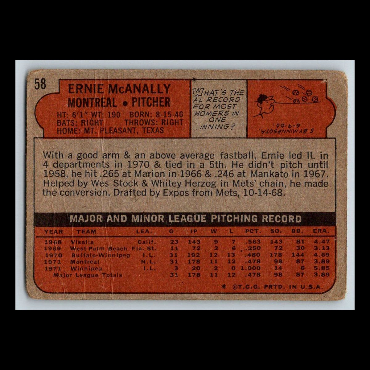 1972 Topps Baseball Cards #1 - 200 | You Pick | Complete Your Set - Picture 87 of 153