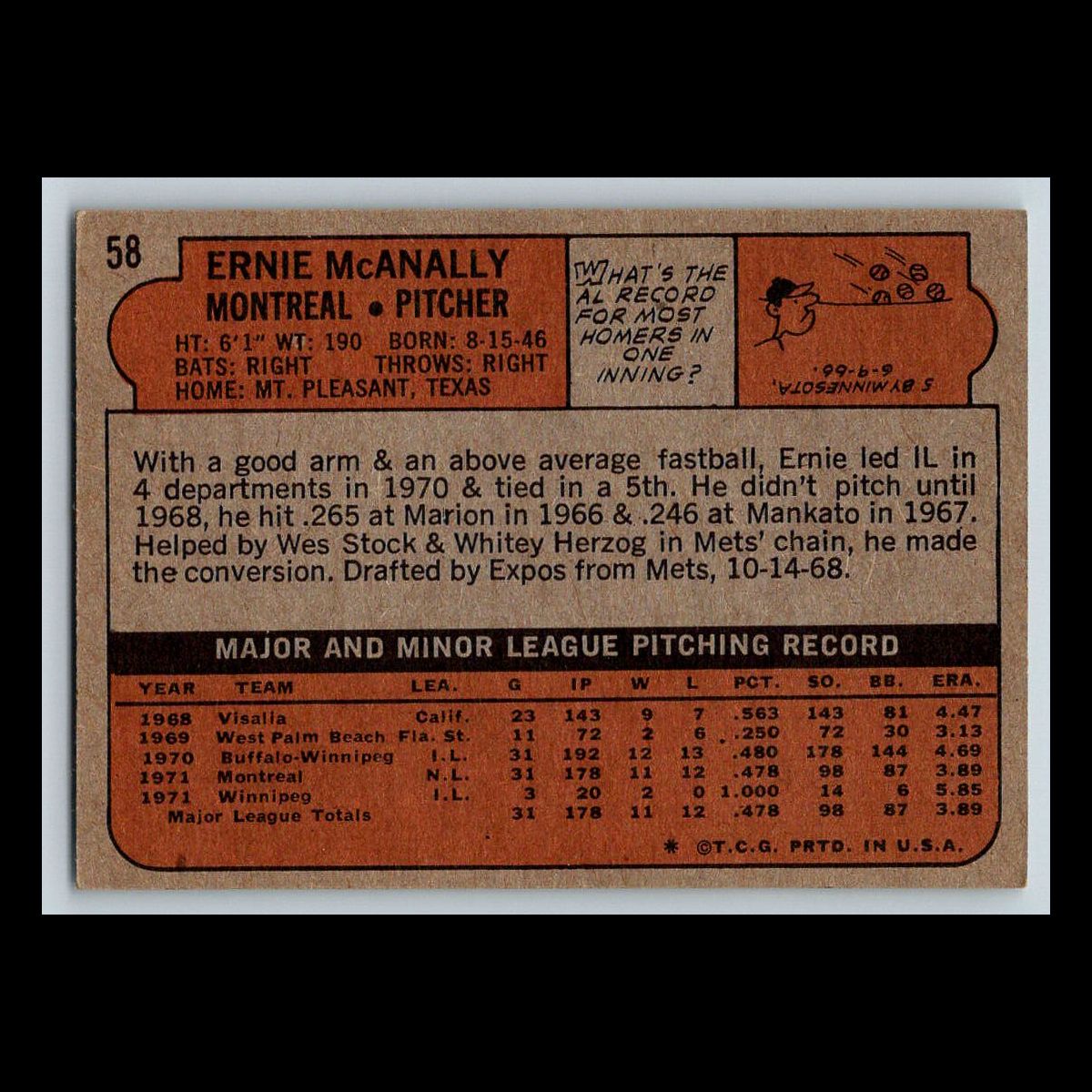 1972 Topps Baseball Cards #1 - 200 | You Pick | Complete Your Set - Picture 89 of 153