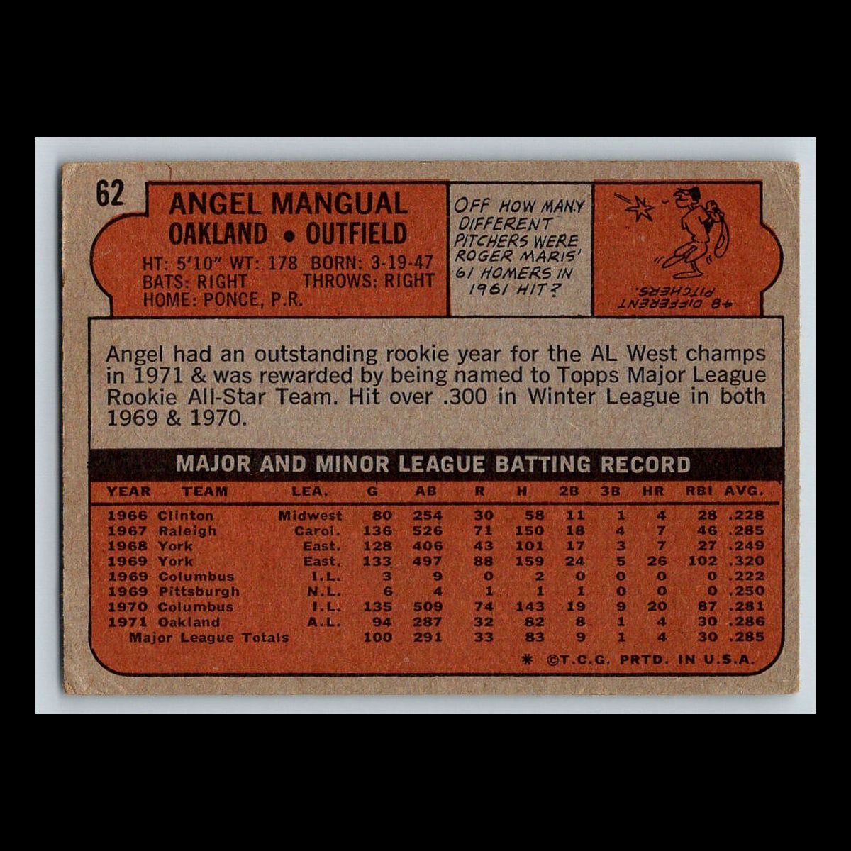1972 Topps Baseball Cards #1 - 200 | You Pick | Complete Your Set - Picture 97 of 153