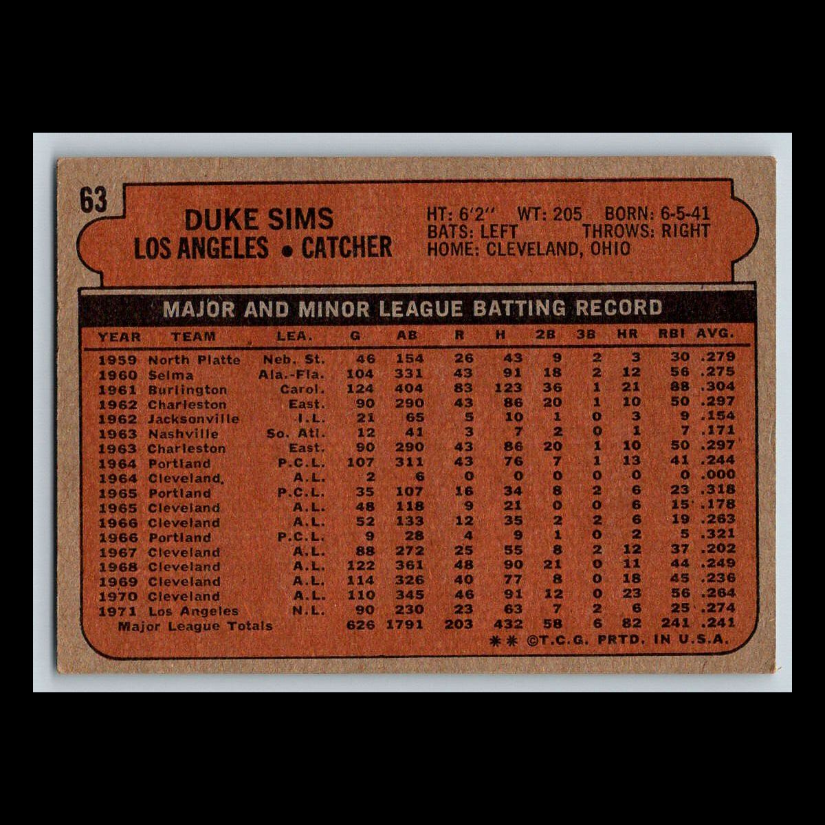 1972 Topps Baseball Cards #1 - 200 | You Pick | Complete Your Set - Picture 103 of 153