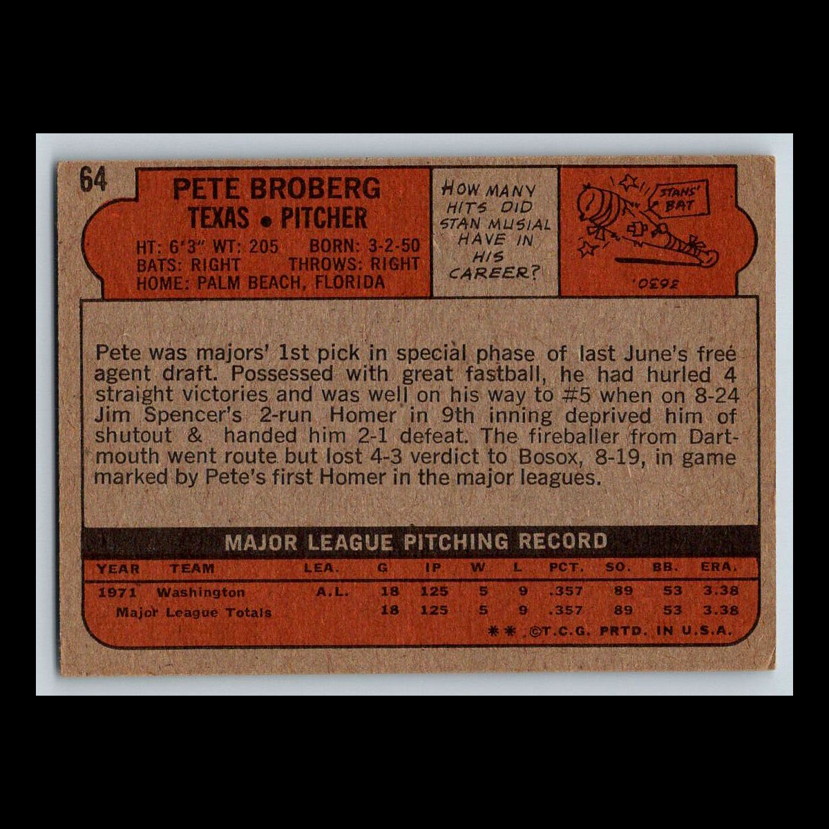 1972 Topps Baseball Cards #1 - 200 | You Pick | Complete Your Set - Picture 109 of 153