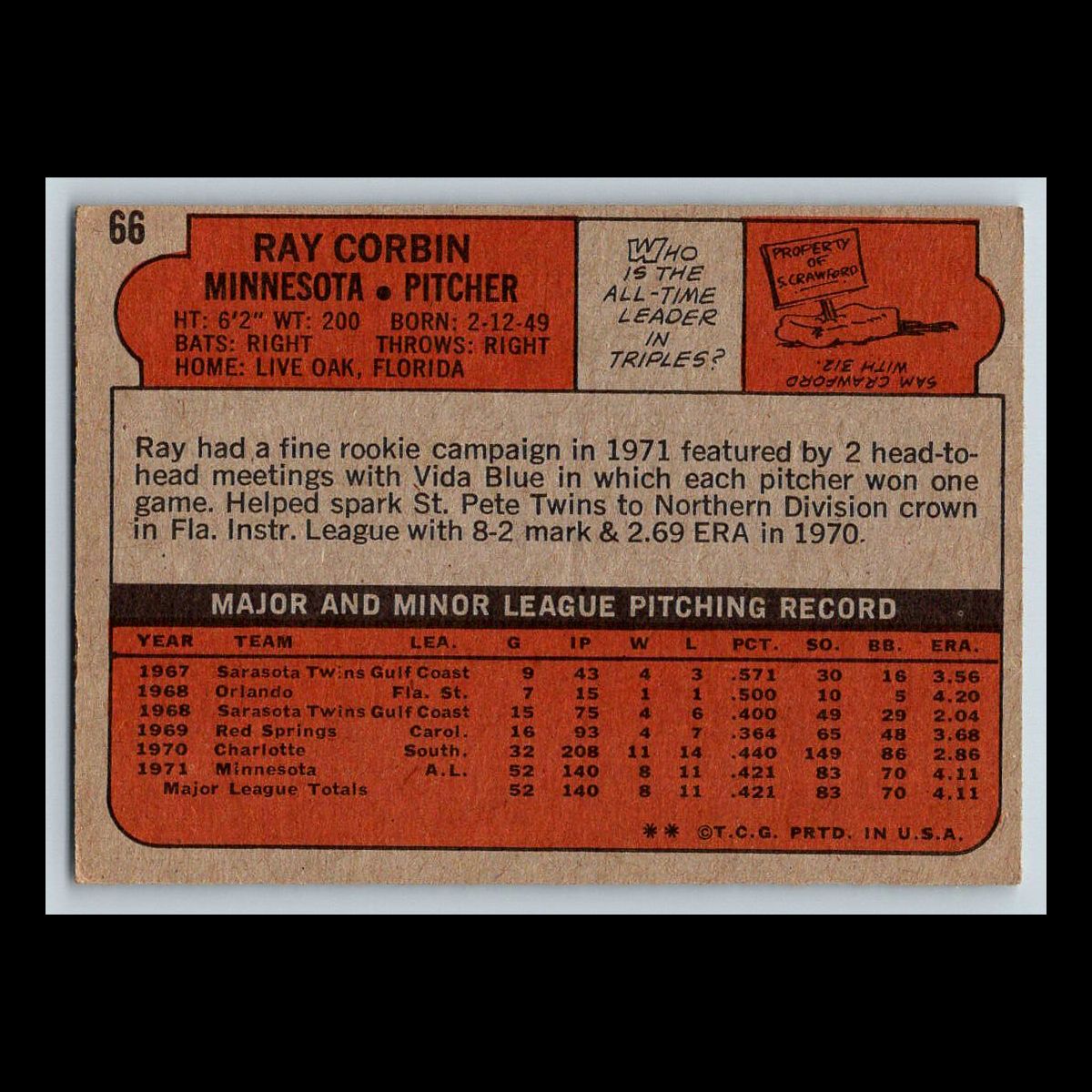 1972 Topps Baseball Cards #1 - 200 | You Pick | Complete Your Set - Picture 115 of 153
