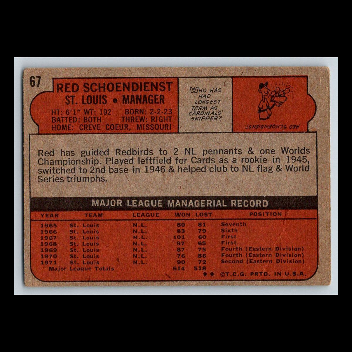 1972 Topps Baseball Cards #1 - 200 | You Pick | Complete Your Set - Picture 119 of 153
