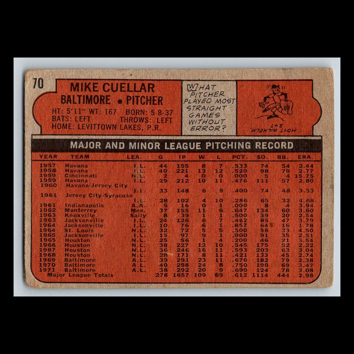 1972 Topps Baseball Cards #1 - 200 | You Pick | Complete Your Set - Picture 123 of 153