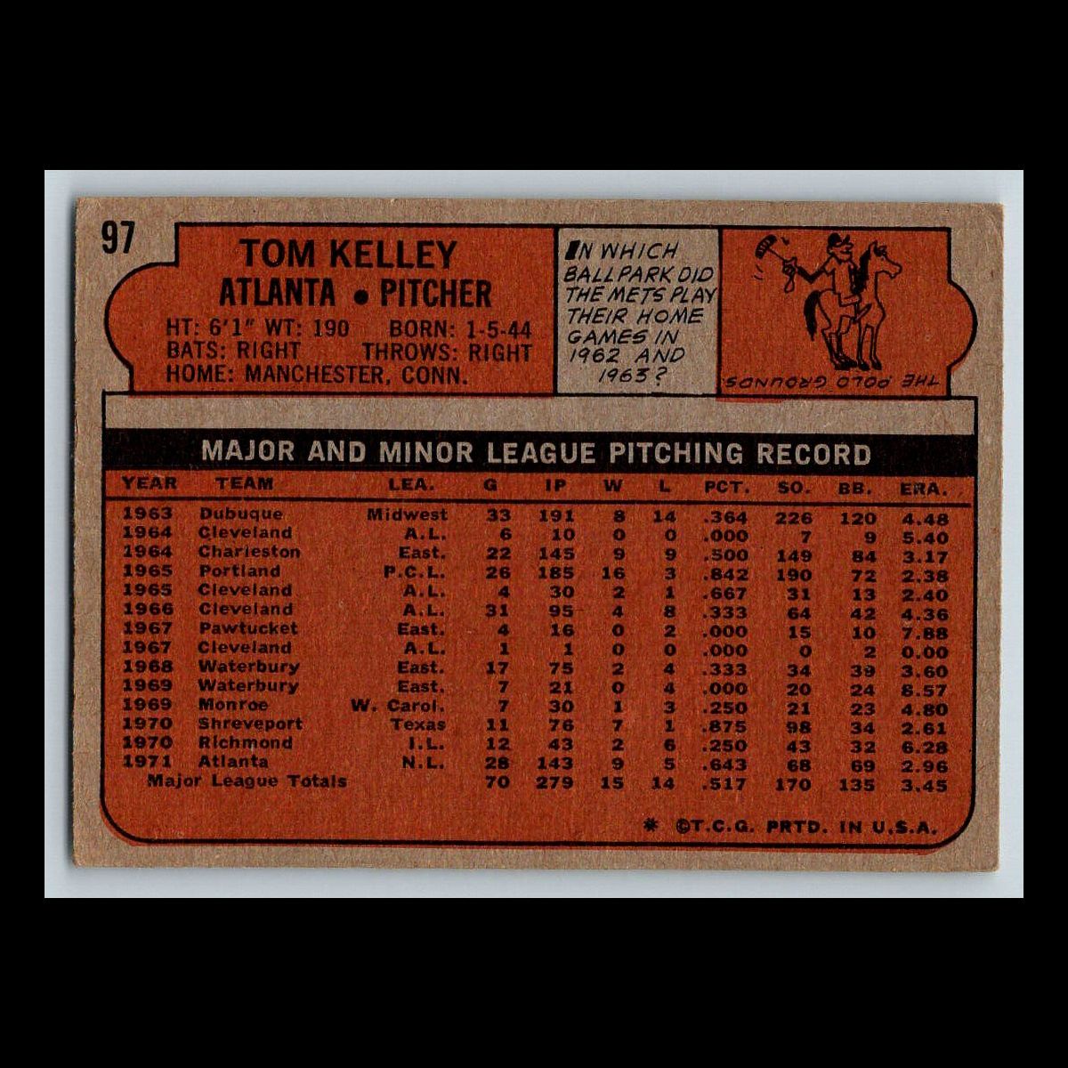 1972 Topps Baseball Cards #1 - 200 | You Pick | Complete Your Set - Picture 135 of 153