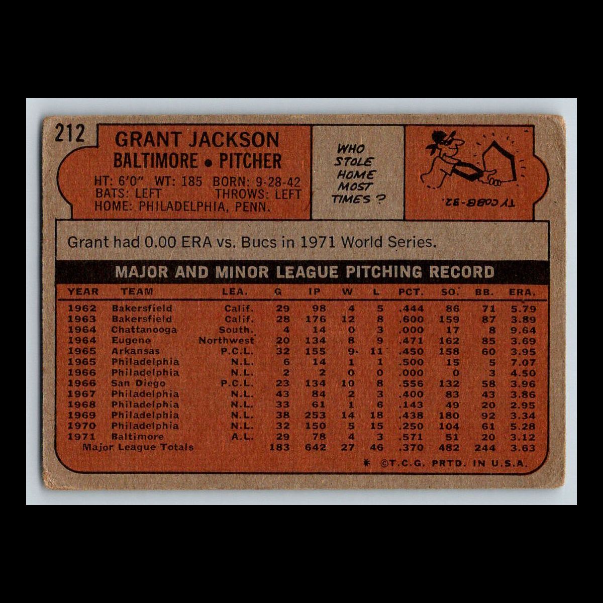 1972 Topps Baseball Cards #201 - 400 | You Pick | Complete Your Set - Bild 7 von 79
