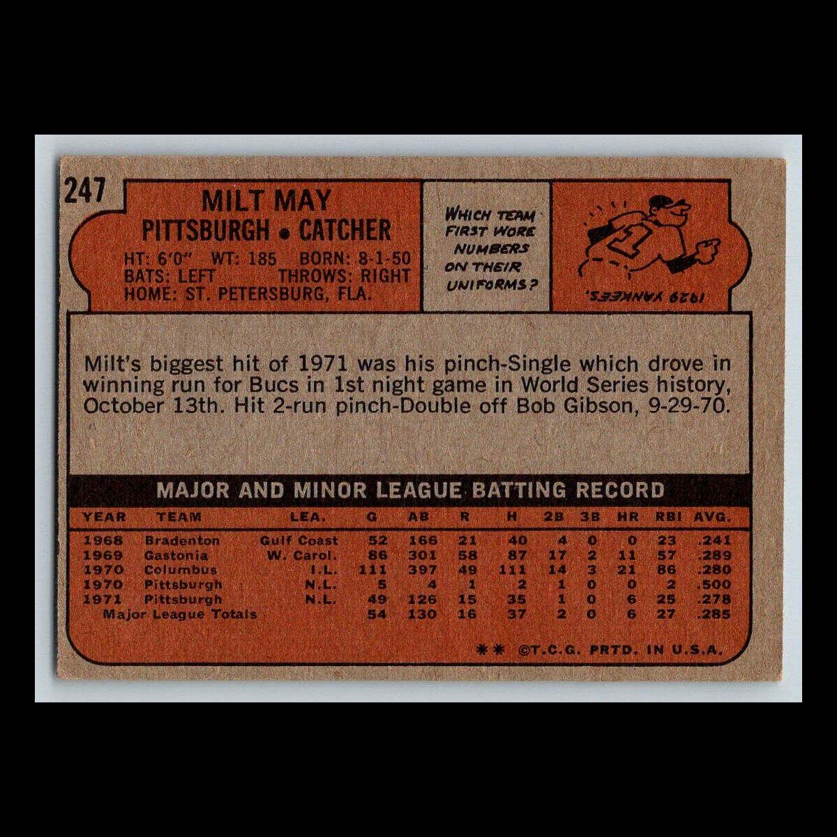 1972 Topps Baseball Cards #201 - 400 | You Pick | Complete Your Set - Bild 25 von 79