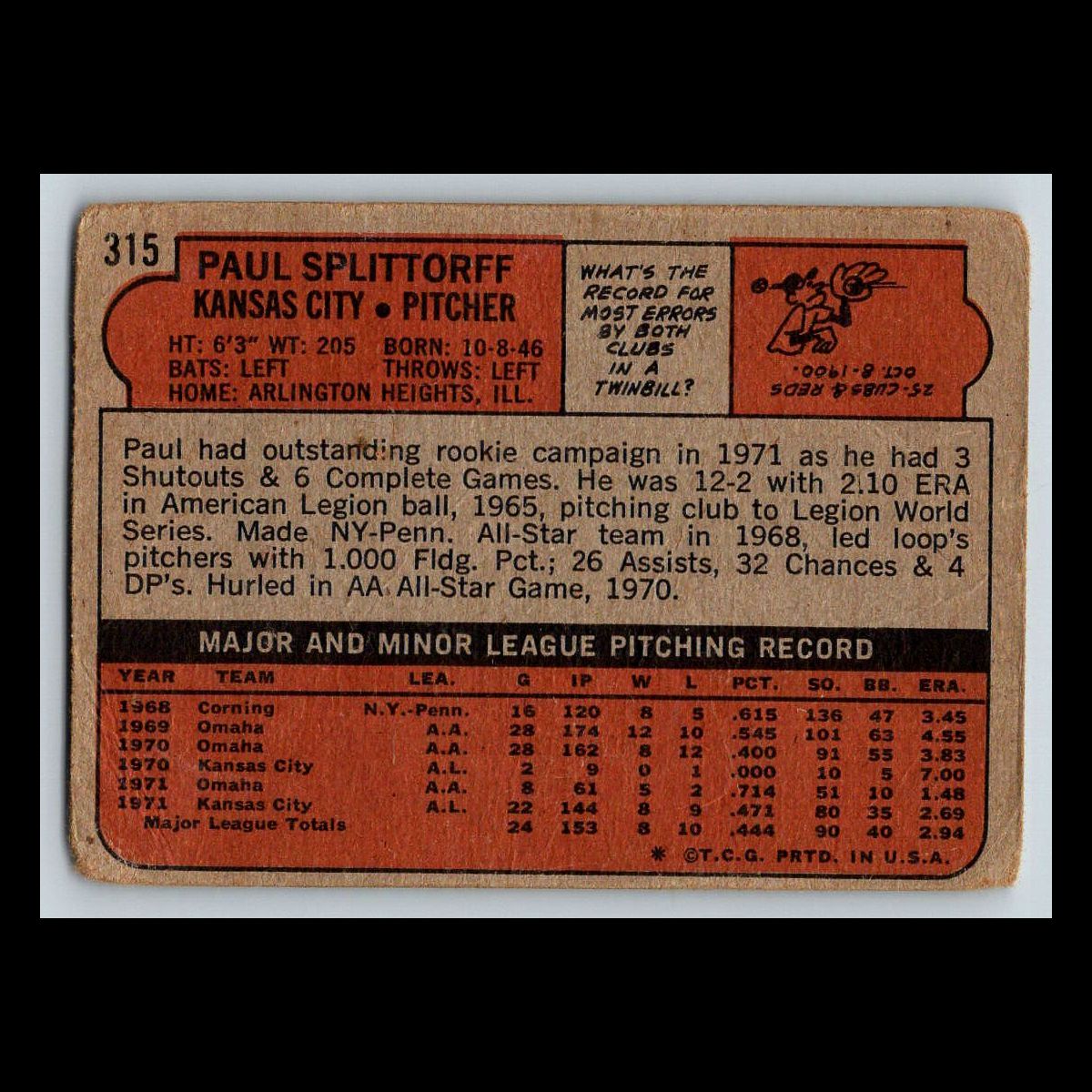 1972 Topps Baseball Cards #201 - 400 | You Pick | Complete Your Set - Bild 41 von 79
