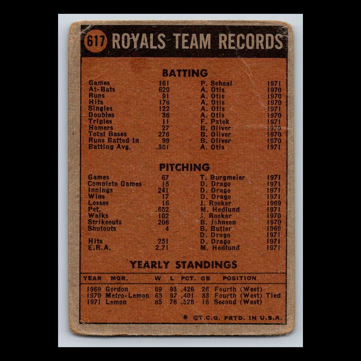 1972 Topps Baseball Cards #601 - 787 | You Pick | Complete Your Set - Picture 7 of 35