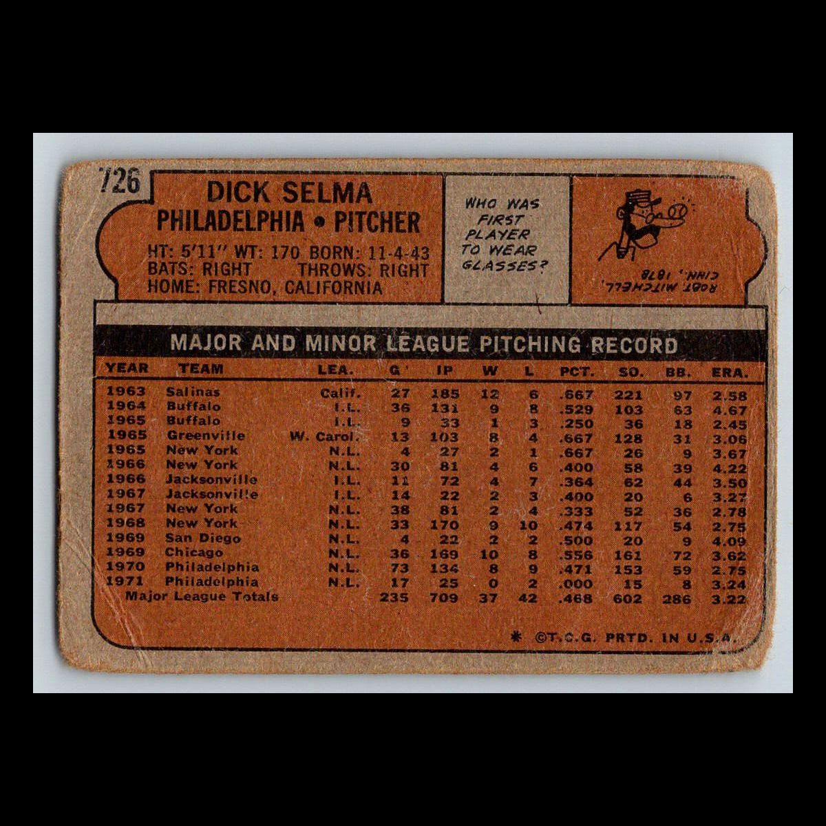 1972 Topps Baseball Cards #601 - 787 | You Pick | Complete Your Set - Picture 29 of 35
