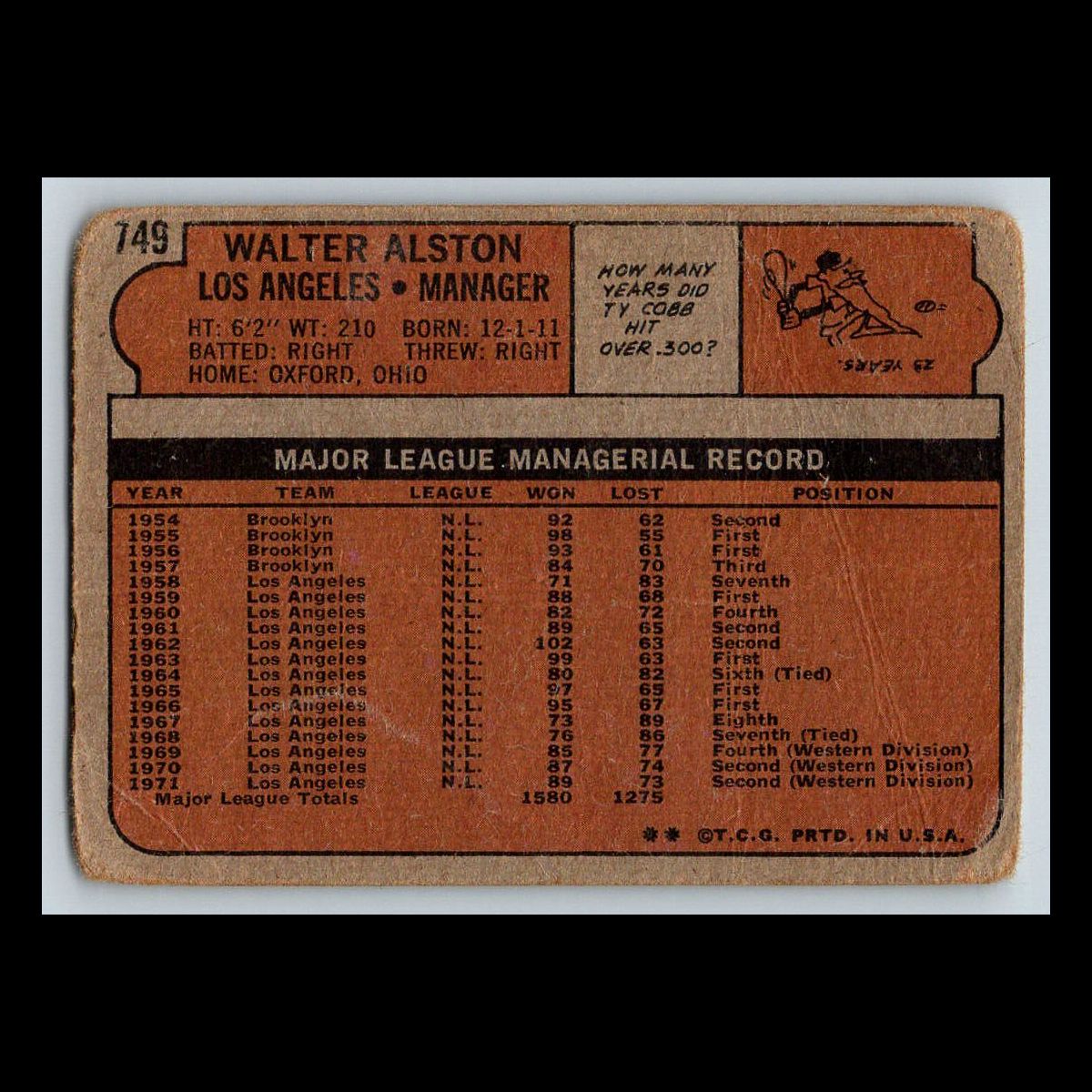1972 Topps Baseball Cards #601 - 787 | You Pick | Complete Your Set - Picture 33 of 35